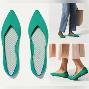 Rothy's Vibrant Green Loafers